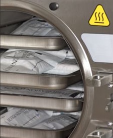 Autoclaves can be used to break down organic matter with pressure and heat